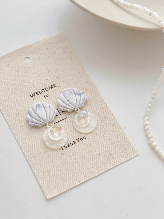 handmade clay earrings