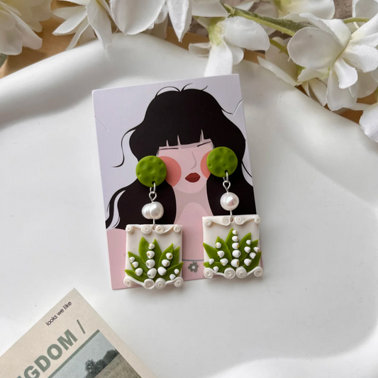 Fairy Bells Clay Earrings