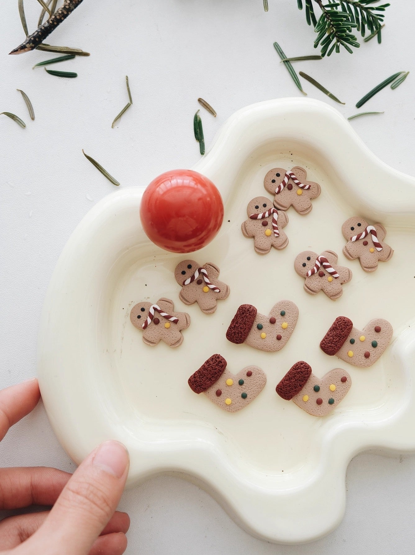 Christmas Limited Edition Polymer Clay Earrings